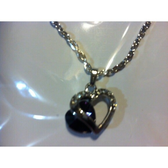 Open Heart necklace Random color - Picture 4 of 6